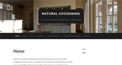 Desktop Screenshot of naturalcocooning.be
